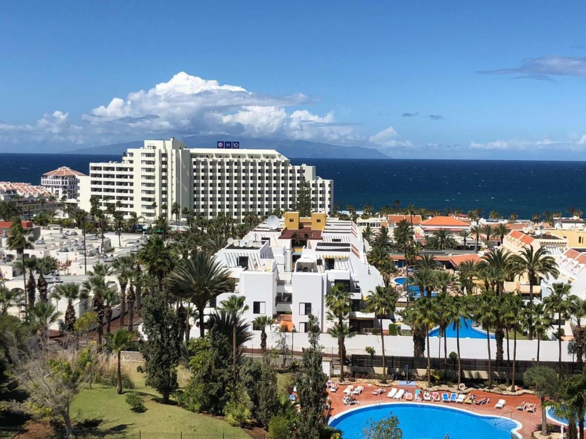 926 Fabulous View Of Lasamericas, Seafront Studio! Apartment Playa de las Americas  Bagian luar foto