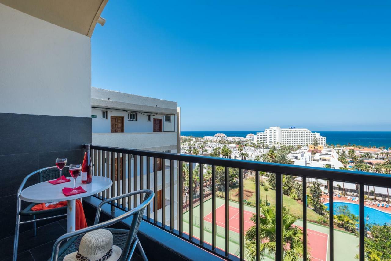 926 Fabulous View Of Lasamericas, Seafront Studio! Playa de las Americas  Bagian luar foto
